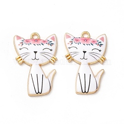 Подвески из эмали и сплава ENAM-M046-10G-D