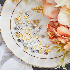 60 шт. 2-х цветные ушные гайки из нержавеющей стали 304 STAS-BBC0005-15