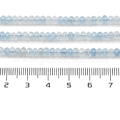 Природные Аквамарин бисер нитей G-K376-B04-02