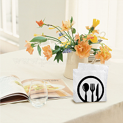 Железный держатель для салфеток DJEW-WH0020-003