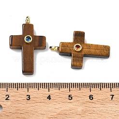 Natürlichen Tigerauge Anhänger&nbsp;G-B180-01G-07