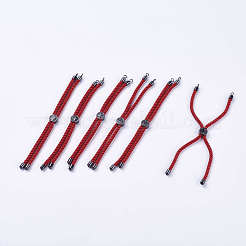 Création de bracelets à cordon torsadé en nylon&nbsp;MAK-F018-B-RS
