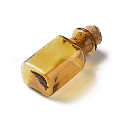 Прямоугольные миниатюрные стеклянные бутылки&nbsp;GLAA-H019-06D