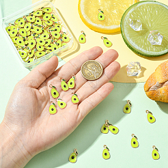 100 шт. Подвески из сплава с эмалью&nbsp;ENAM-SC0006-92