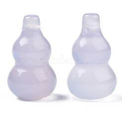 Резные подвески из натурального белого агата G-S359-354