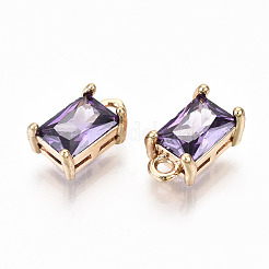 Латунь стекло горный хрусталь подвески&nbsp;GLAA-S179-21B-RS