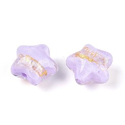 Прозрачные смоляные эмалевые бусины RESI-N043-02E