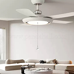 2 pz ciondoli in vetro per ventilatore da soffitto estensori per catene di trazione&nbsp;HJEW-LP00054