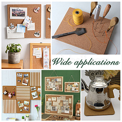 Изоляционные листы из пробки&nbsp;DIY-WH0488-01B