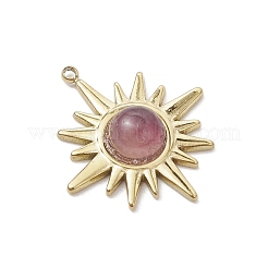 Подвески из натурального тигрового глаза/розового кварца/лазурита/зеленого авантюрина/аметиста PALLOY-JF03245