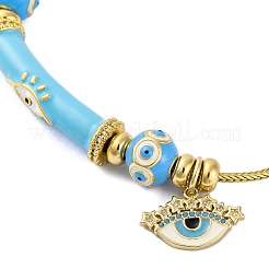 Латуни европейские браслеты&nbsp;BJEW-C080-02G-04