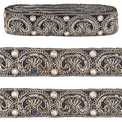 Полиэстеровая лента в этническом стиле для украшения шитья&nbsp;OCOR-WH20007-26D