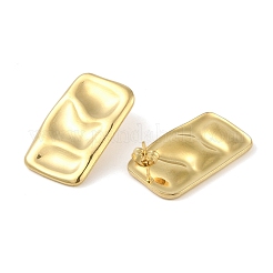 Ионное покрытие (ip) серьги-гвоздики из нержавеющей стали 304 для женщин&nbsp;EJEW-B050-08G