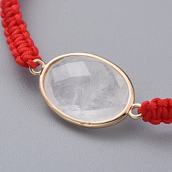 Регулируемые браслеты из бисера BJEW-JB04664-02