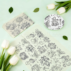 Abziehbilder aus Papierkeramik&nbsp;DIY-WH0759-24H