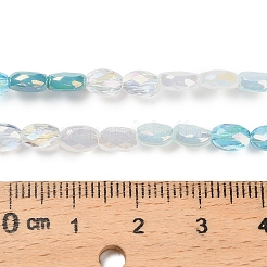 Гальванические стеклянные бусины EGLA-P067-02A-02