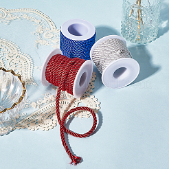 3 рулон 3 цвета полиэфирного шнура&nbsp;OCOR-CY0001-25B