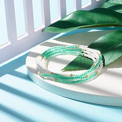 Стеклянные бусины на талии NJEW-C00019-01