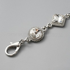 Taschengurte aus Legierung mit Kabelkette&nbsp;FIND-WH0002-38B-P
