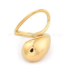 Ионное покрытие (ip) манжетные кольца из нержавеющей стали 304 RJEW-P101-02G