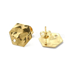 Ohrstecker-Beschläge aus Edelstahl 304&nbsp;STAS-L024-003G-06