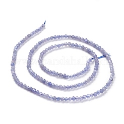 Натуральный танзанит бисер пряди G-A026-A05-2mm