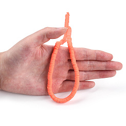 Полимерной глины ручной работы бисер нитей CLAY-R089-6mm-064