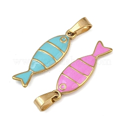 Подвески из нержавеющей стали 304 с эмалью&nbsp;STAS-C150-02G