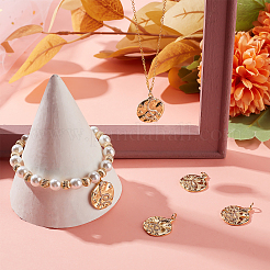 6 шт. Латунные подвески с микропаве KK-BBC0004-78