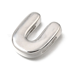 Breloques coulissantes en laiton&nbsp;KK-Z163-01P-U