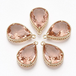 Граненые подвески стекла&nbsp;X-GLAA-T010-016G