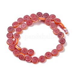 Бусы лэмпворк ручной работы LK-R004-49F