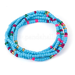 Гранулы cmолы браслеты BJEW-TAC0080-01B