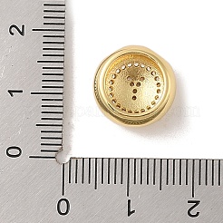 Подвески из латуни и кубического циркония KK-Z047-07G-Y-RS