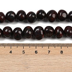 Природные брекчированных яшмы бисер нитей G-G053-C13-01