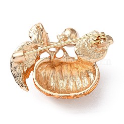 Булавки с эмалью «Осенняя тыква» JEWB-B007-01