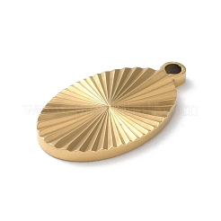 Ionenplattierung (IP) 304 Edelstahlanhänger&nbsp;STAS-D025-05G-02