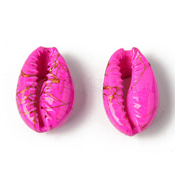 Бусины из натуральных раковин каури X-SSHEL-N0232-08B