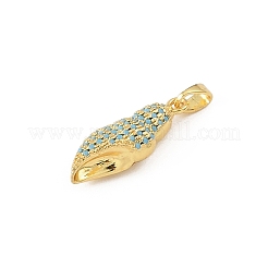 Pendentifs en laiton et strass style océan&nbsp;RB-CBA4B36-04G-06
