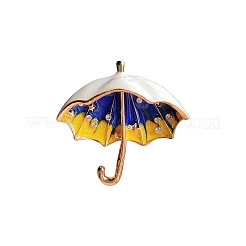 Emaille-Anstecker mit Regenschirm&nbsp;PW-WG78CD7-01