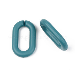 Anneaux de liaison en acrylique opaque peint à la bombe&nbsp;X-OACR-T024-02-I