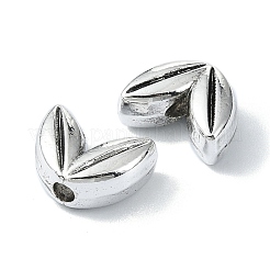 Сплавочные овальные бусины тибетского стиля &nbsp;TIBEB-F065-08AS-05