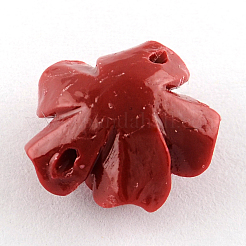 Tinti corallo perle sintetiche&nbsp;CORA-R011-29J