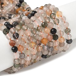 Природный агат бисер нитей&nbsp;G-D306-A03-4mm