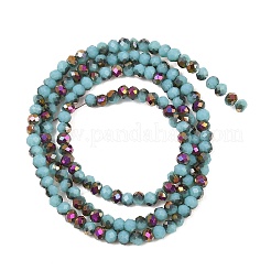 Perles de verre électroplaquées stradns&nbsp;EGLA-H114-02A-09