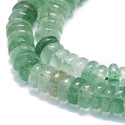 Природный зеленый бисер пряди клубники кварца G-K245-B13-C02