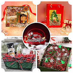 2 набор 2-х цветных рождественских бумажных лоскутков OCOR-SP0001-10