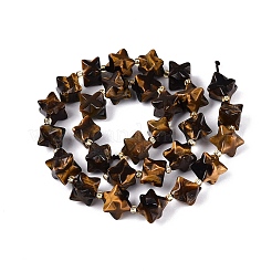 Natürlichen Tigerauge Perlen Stränge&nbsp;G-Q608-07A-06