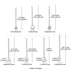 7 шт. 7 стиля удлинитель цепи из нержавеющей стали 304 STAS-FS0001-49P