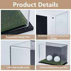 Acryl- & Magnet- & Kunststoff-Displaybox&nbsp;ODIS-WH0061-81